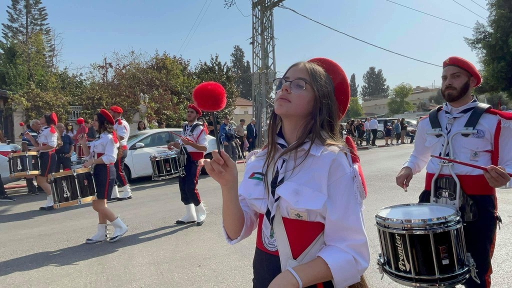 احتفالات وعروض كشفية بمدينة اللد احتفالًا بعيد الخضر