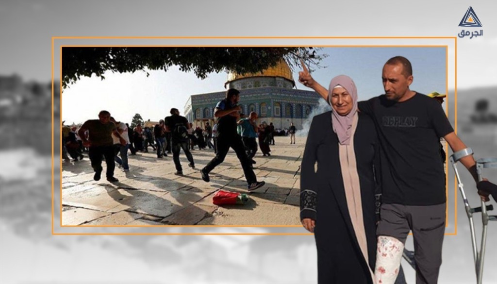 مصطفى من أم الفحم.. ٣ رصاصات لم تمنعه من الرباط بالأقصى مع أمه