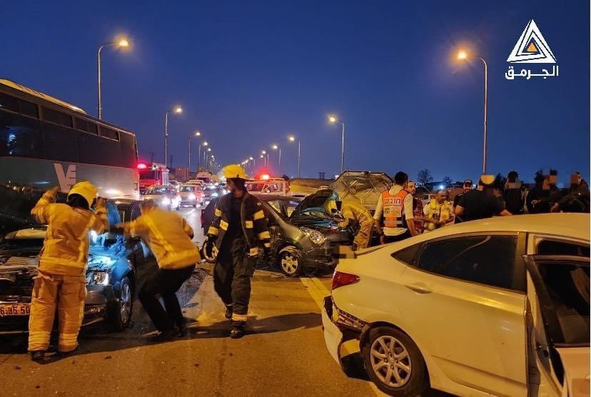 9 إصابات بجراح متفاوتة بحوادث طرق في النقب