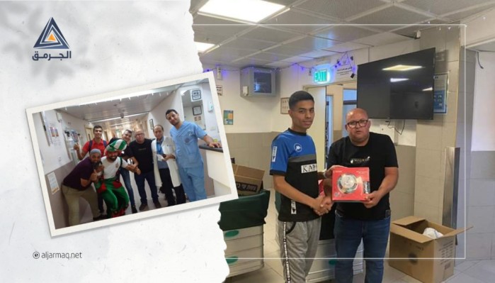 مبادرة في أم الفحم توزع الهدايا على الأطفال في المشافي والروضات والمدارس
