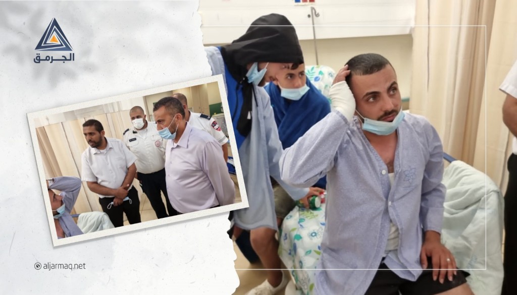 وجهاء عكا يطمئنون على صحة الجرحى من شبان القدس ورسالتهم: القدس وعكا توأم