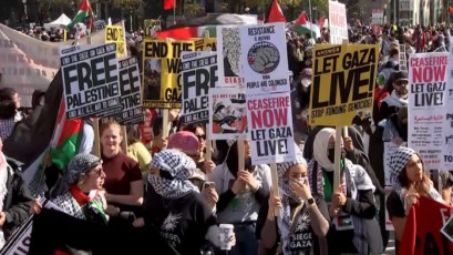 اعتقال نحو 50 طالبًا أمريكيًا خلال وقفات تضامنية مع فلسطين في الجامعات الأمريكية