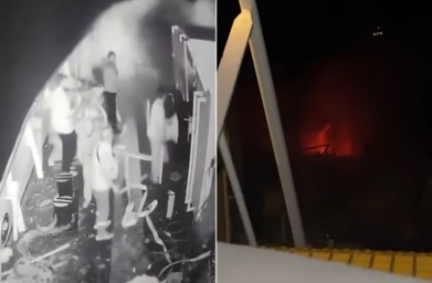 مسيّرة إسرائيلية تقصف سفينة قرب مالطا كانت متجهة لإيصال مساعدات لغزة