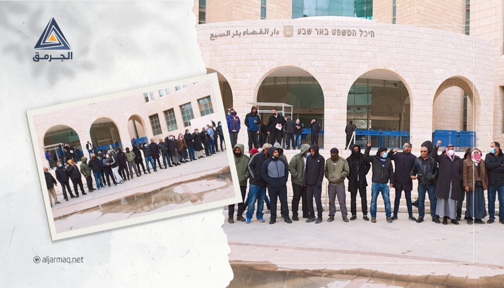 "مستمرون بتظاهراتنا حتى يتم إطلاق سراح كل المعتقلين"..بالفيديو| تظاهرة إسنادية لمعتقلي هبة النقب