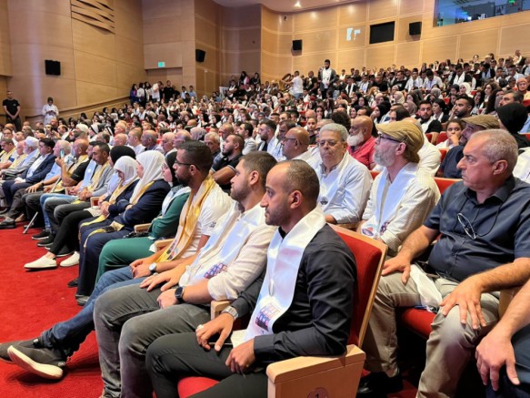 حشود كبيرة تشارك في إحياء ذكرى هبة الأقصى والقدس بأم الفحم