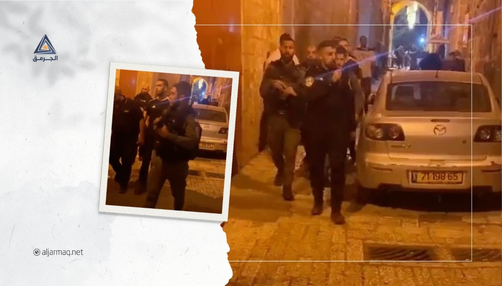 بالفيديو.. شرطة الاحتلال تعتقل 3 شبان من أم الفحم في المسجد الأقصى