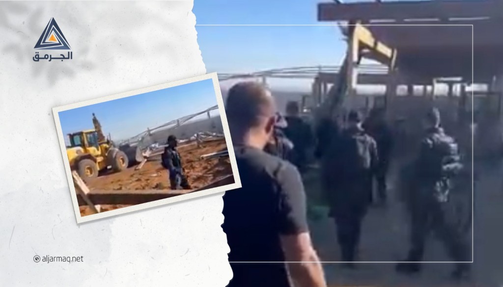 بالفيديو.. القوات الإسرائيلية تقتحم مدينة الطيبة لهدم مبنى زراعي