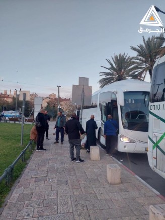 مئات المصلين من أراضي48 يتوافدون للرباط في المسجد الأقصى