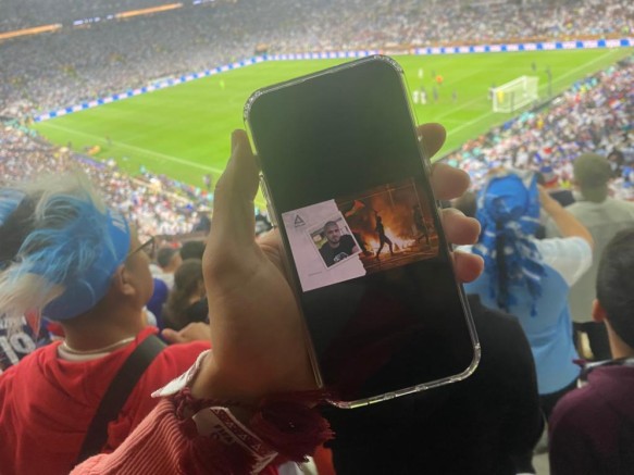 أراضي48 تحتفل بنتيجة مونديال قطر 2022