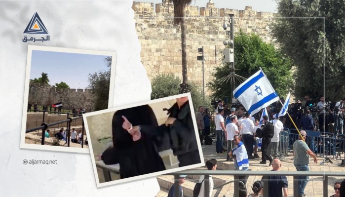 بالفيديو.. شرطة الاحتلال تعتقل مرابطة من زلفة أثناء تواجدها في الأقصى