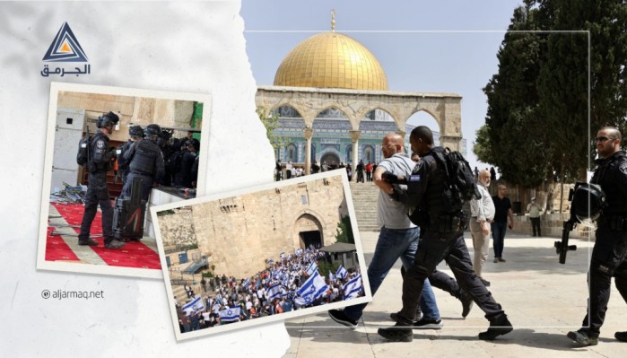 عشرات الإصابات والاعتقالات في المدن الفلسطينية تزامنًا مع مسيرة الأعلام