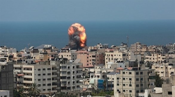 المقاومة في غزة تتصدى لصواريخ الاحتلال التي أغارت بها القطاع