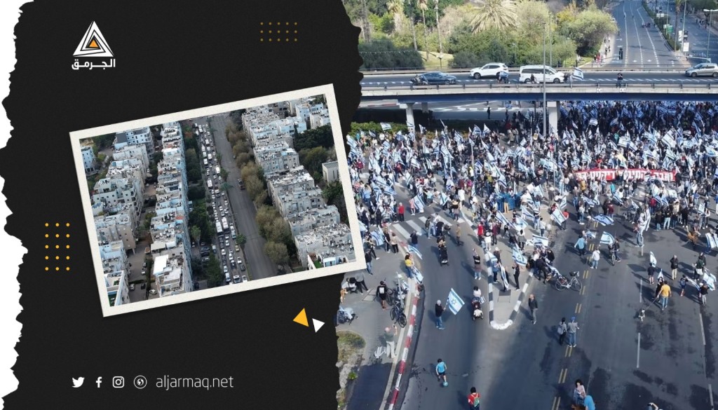 إغلاق شوارع مركزية..احتجاجات في عشرات المراكز في البلاد ضد التعديلات القضائية