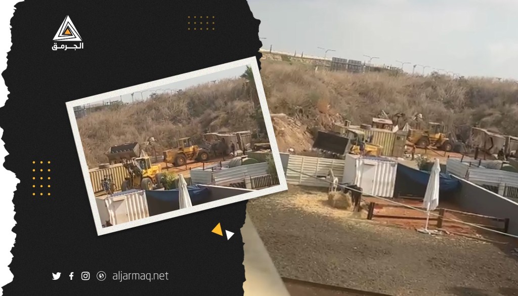 الجرافات الإسرائيلية تهدم بركسات للخيول في الرملة