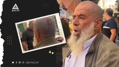 قوات الاحتلال تعتدي على المرابط أبو بكر شيمي من بلدة جديدة المكر قرب باب السلسلة