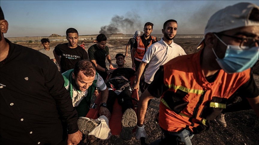ارتقاء فلسطيني وإصابة آخرين برصاص جيش الاحتلال شرق قطاع غزة