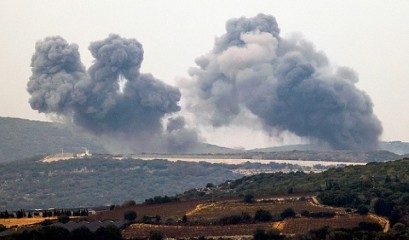 المدفعية الإسرائيلية تقصف مناطق في جنوب لبنان وعدد النازحين يصل لـ 33 ألف
